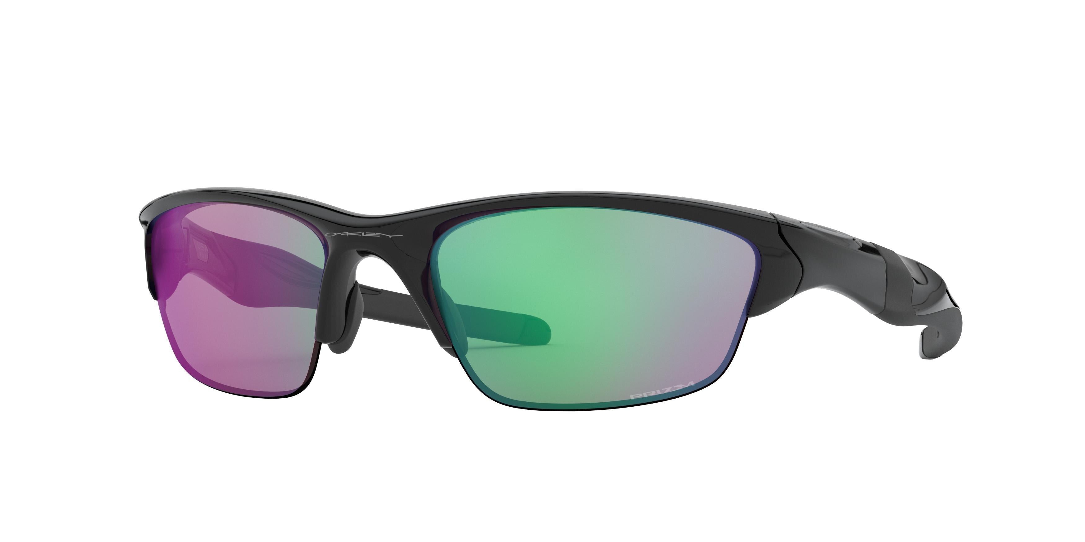 Photos - Sunglasses Oakley Half Jacket 2.0 9153  915327 - Black - Prizm Golf Men Rec 