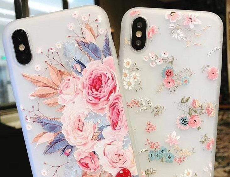 coque iphone xr fleurie