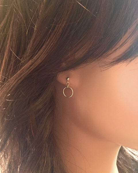 Minimalist Everyday Earrings | Dainty Drop Earrings | IB Jewelry
