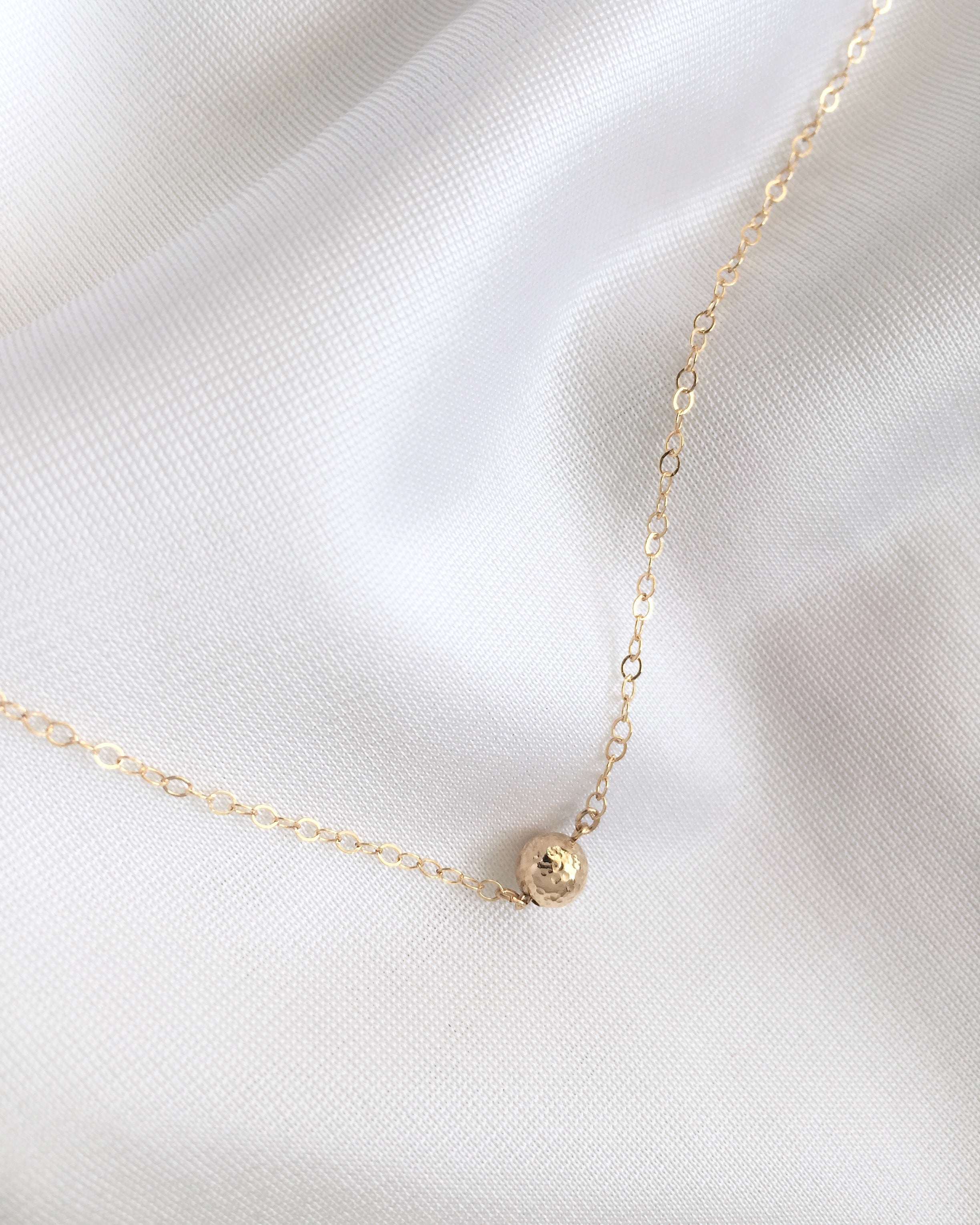 little ball necklace