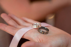 Wedding set by The Silversmith Jewelry