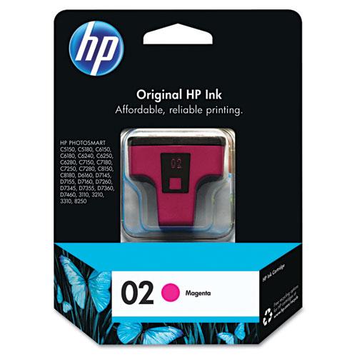 printers that use hp 02 ink