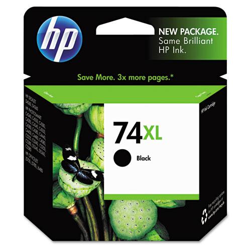 Original HP 74XL, (CB336WN) High Yield Black Original Ink Cartridge
