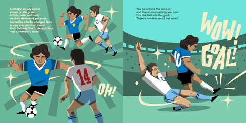 Children's Football Book - Diego Maradona in World At Your Feet