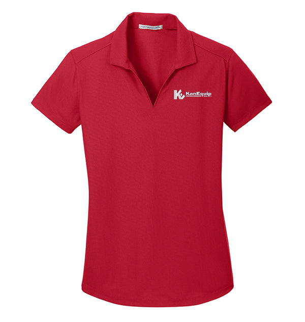 port authority ladies dry zone grid polo