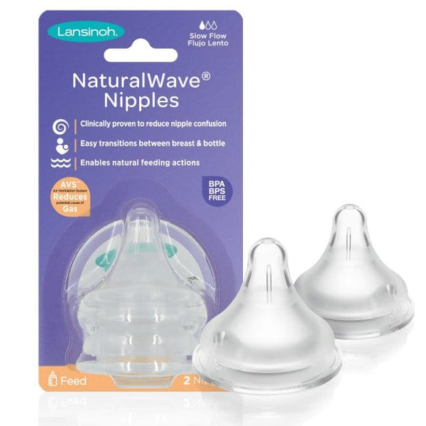 Lansinoh Momma Breastmilk Feeding Bottle with NaturalWave Slow Flow Nipple  5 Ounces Transparent 5 Ounce (Pack of 1)