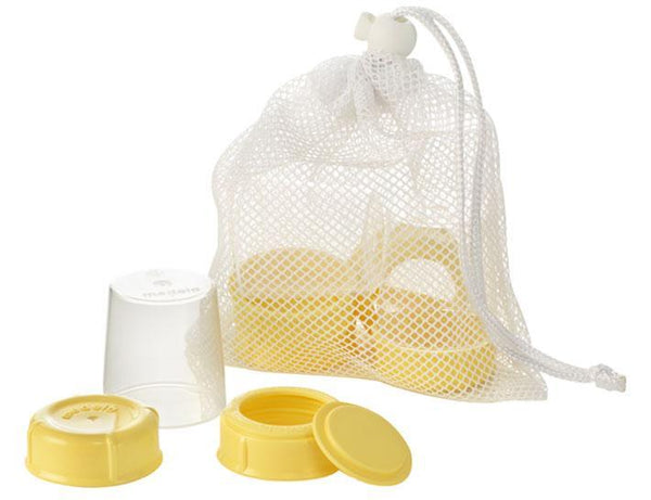 Medela Silicone Breast Milk Collector, Milk Saver with Spill-Resistant  Stopper, Suction Base and Lanyard, 3.4 oz/100 mL