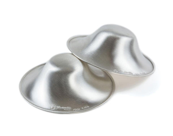 Silverette® XL Size Silver Nipple Nursing Cups