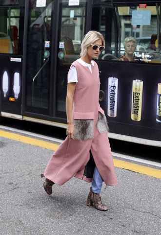 light pink pale outfit