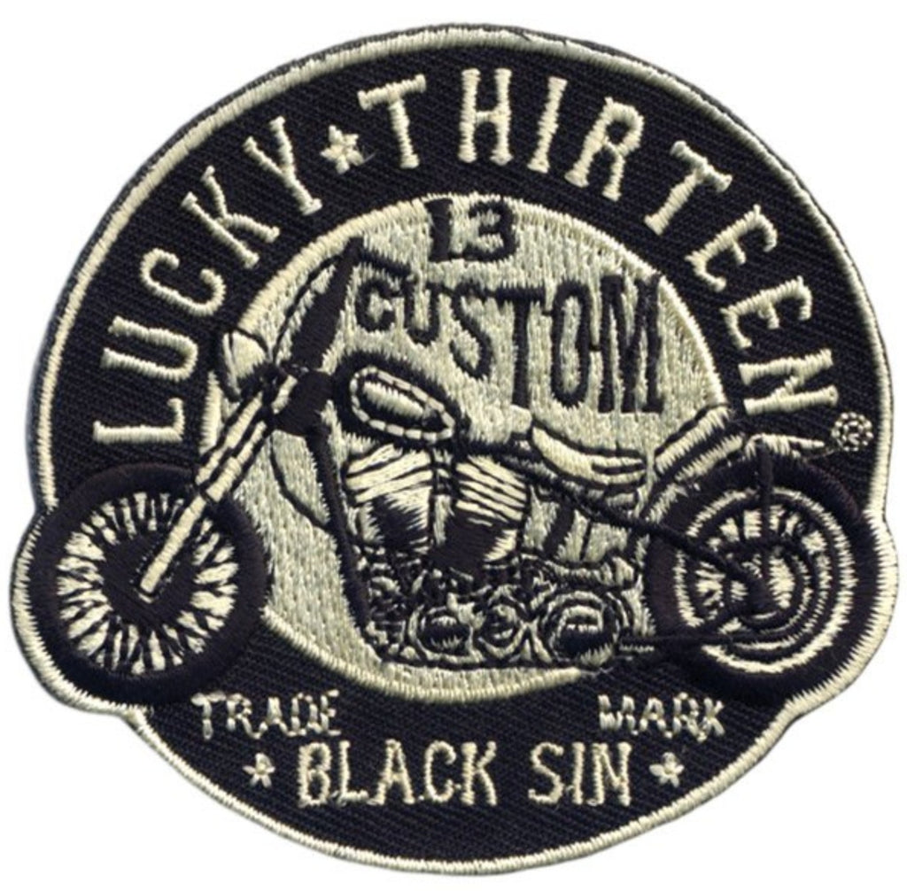Lucky 13 Men's Coe Custom Work Shirt Black 4XL