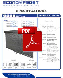 9000 Series Retrofit Cassette Night Cover