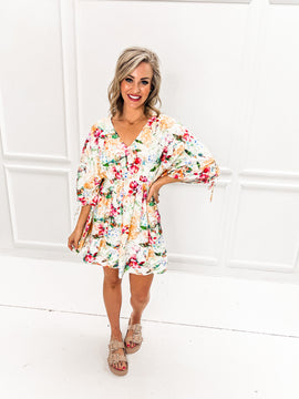 Floral Print Dress