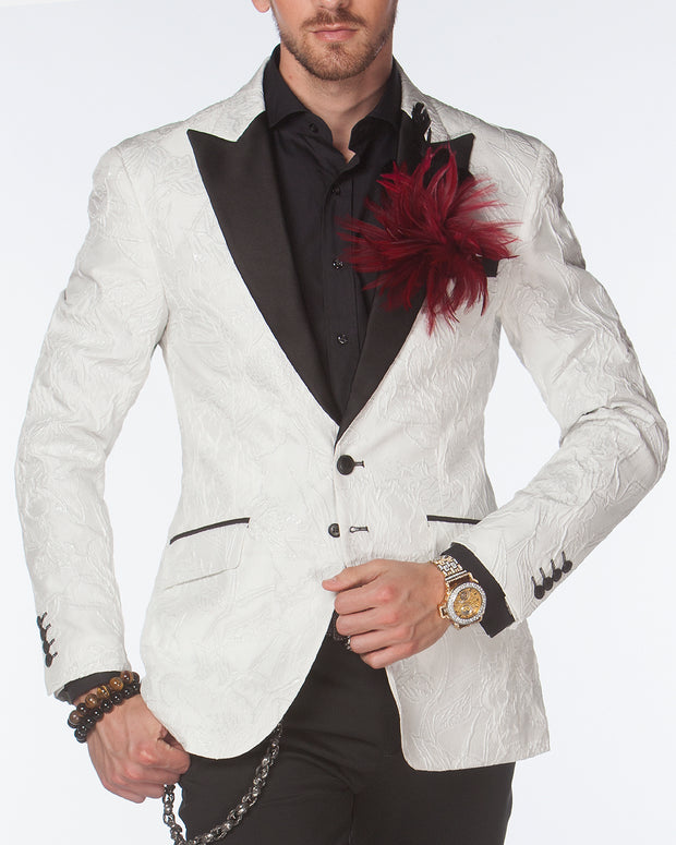 formal white jacket