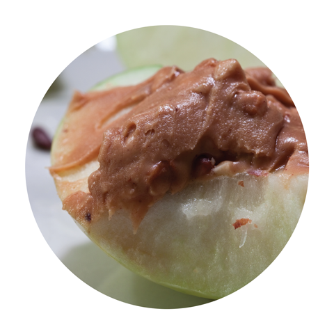 apples with nut butter