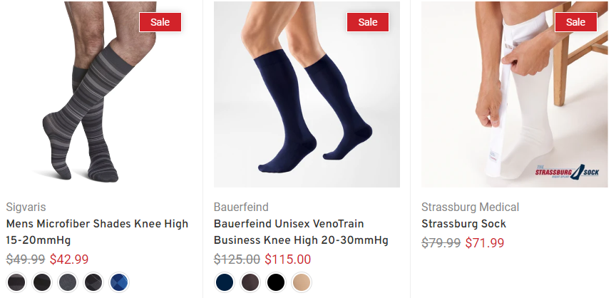 photo of compressions socks on sale