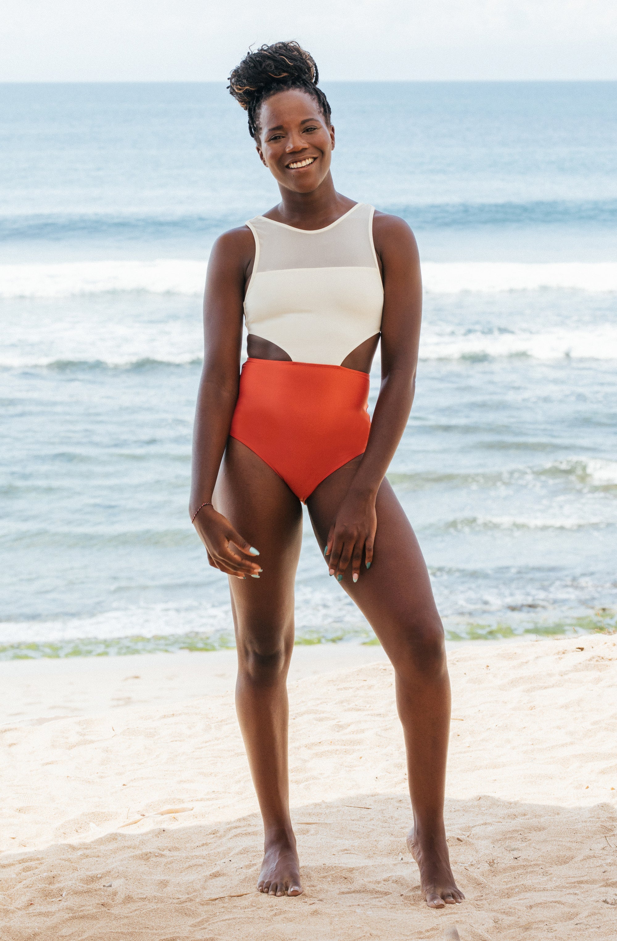 One Piece Surf Swimsuit Malibu Black | Women's Swimwear | SEPTEMBER