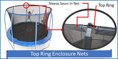 Top Ring Net And Pad Kits For Angled Pole Systems