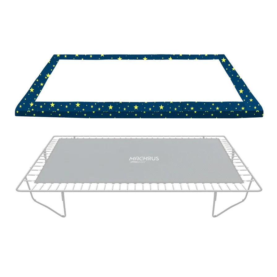Upper Bounce Trampoline Pad - Trampoline Spring Cover - Trampoline Replacement Safety Pad for Rectangle Trampolines Fits 9' X 15 ' Rectangular Trampoline Frame - Starry Night