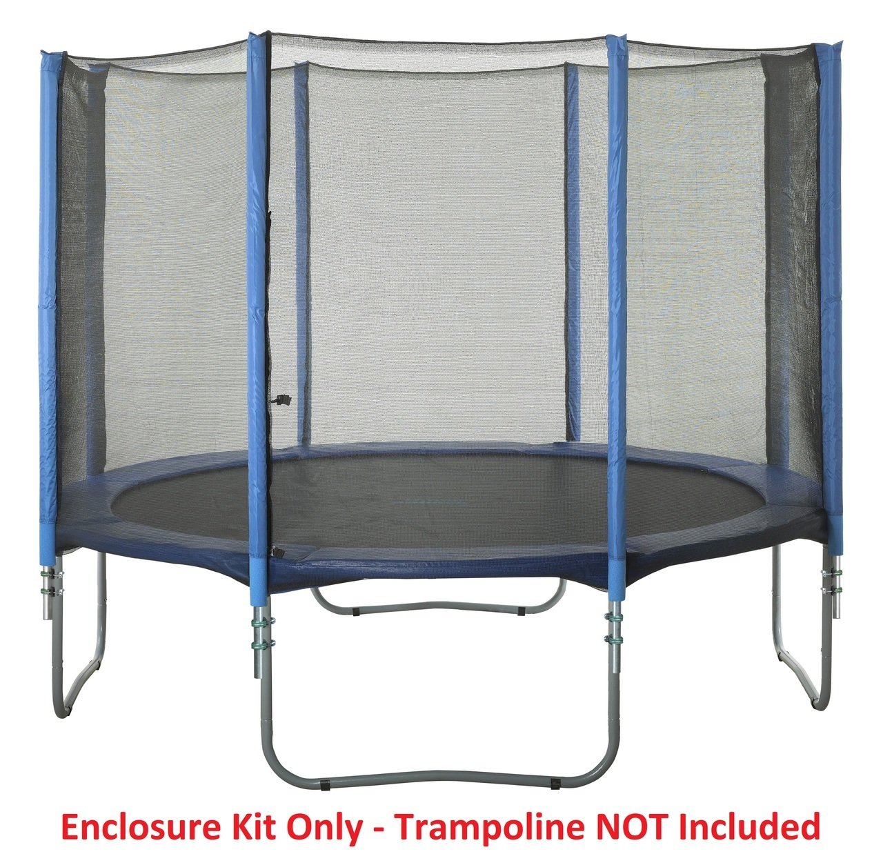 Upper Bounce 8 Pole Trampoline Enclosure Set To Fit 13 Ft Trampoline Frames With Set Of 4 Or 8 W Shaped Legs Trampoline Not Included Free Delivery Just Trampolines