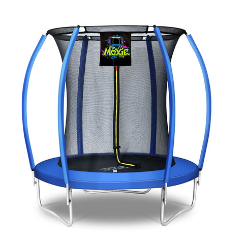 Upper Bounce 55 Kid-Friendly Trampoline & Enclosure Set equipped