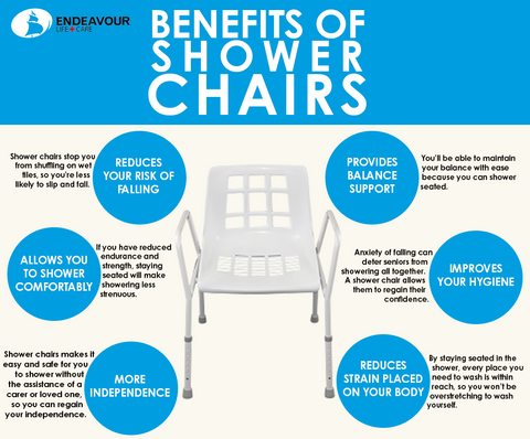 benefits of shower chairs