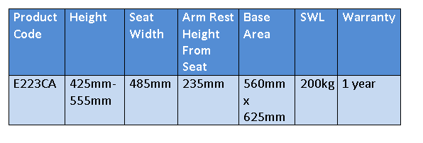 E223CA aluminum over toilet frame