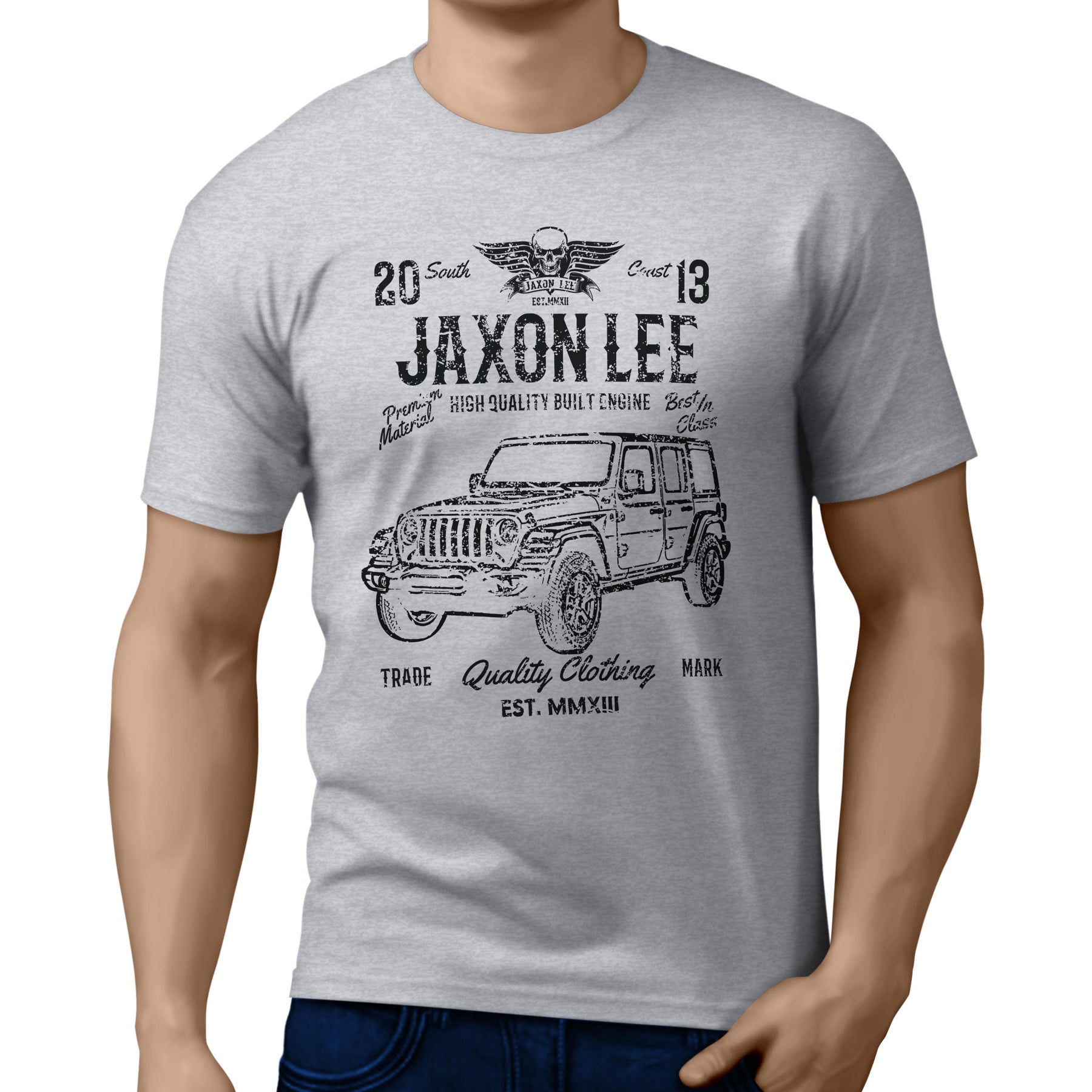JL Soul Illustration for a Jeep Wrangler fan T-shirt – JAXON LEE®