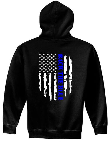 Back The Blue IAPSNJ Hoodie – Sign Explosion LLC