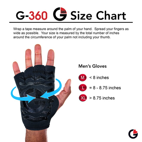 Women's & Men's Gloves and Weight Lifting Belt Size Chart – G-Loves