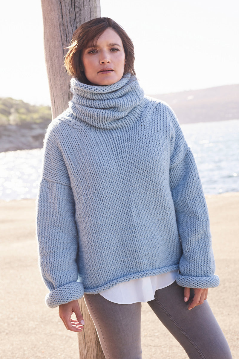 Ingrid in Super Chunky Cashmere