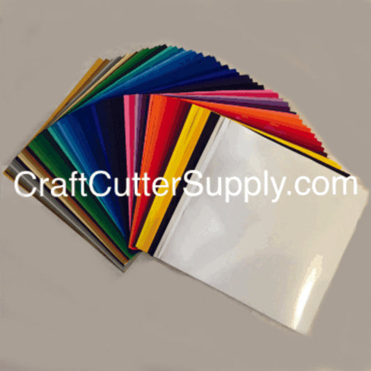 Oracal 651 Vinyl Pack 63 12 X 12 Vinyl Sheets, Vinyl Bundle, Vinyl Sheet  Bundle, Vinyl Sheets 651, Vinyl Adhesive Sheets, Vinyl Pack 