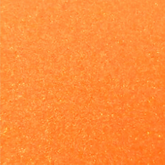 Siser Glitter Heat Transfer Vinyl - Neon Orange HTV