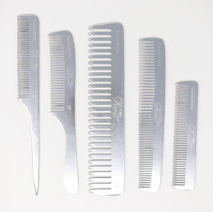 aluminum hair combs