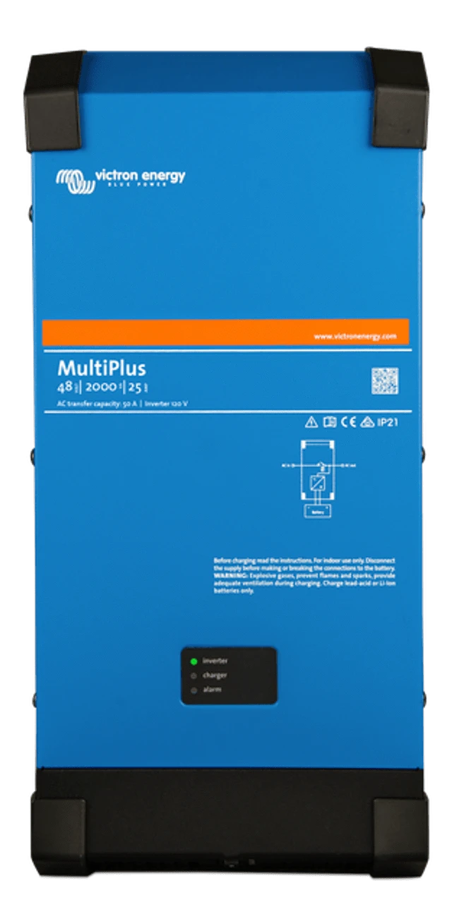 Victron MultiPlus 48/2000 | 48v Input | 2000VA Output 120V | 25A Charger | Transfer Switch