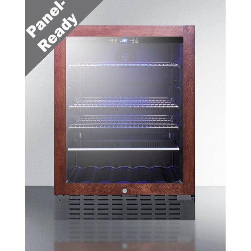 Summit 24" Wide Built-In Beverage Cooler SCR2466BPNR