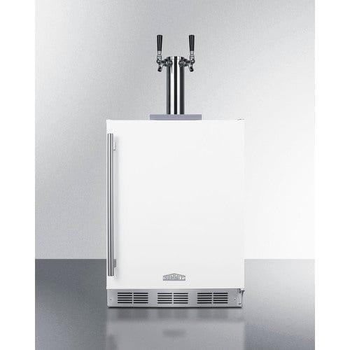 Summit 24" Wide Built-In Kegerator, ADA Compliant SBC58WHBIADA