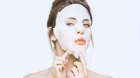 Placenta mask helps to relax the skin