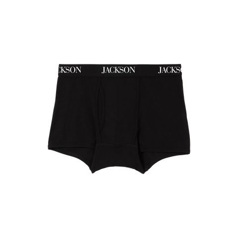 Jackson Logo Print Stretch Cotton Boxer Shorts