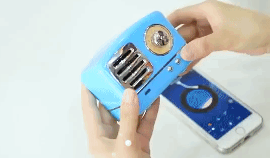 Vintage Bluetooth Speaker – FLACTECH