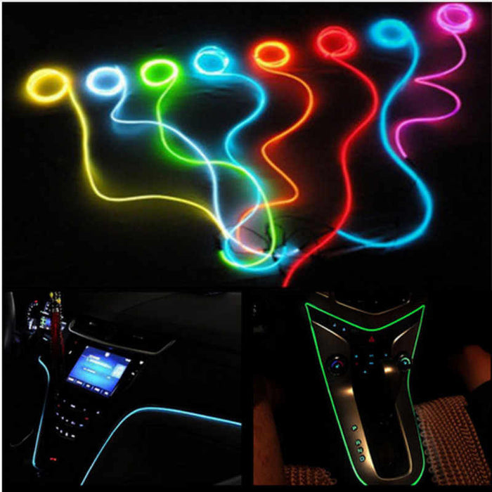 Car Interior Lighting Led Strip Flexible Neon Light