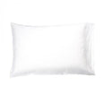 Linen Pillow Case, White, Set of 2