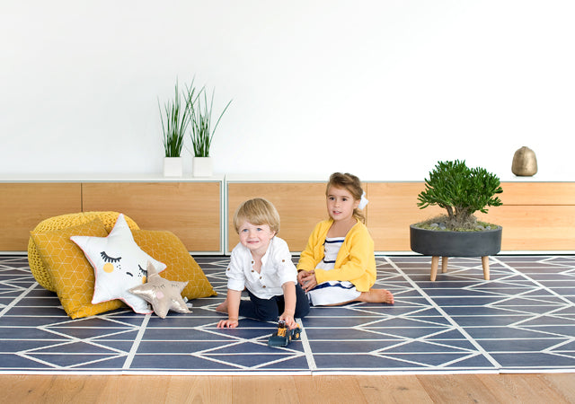 Petroleum Baby Playmat in soft, toxic free foam