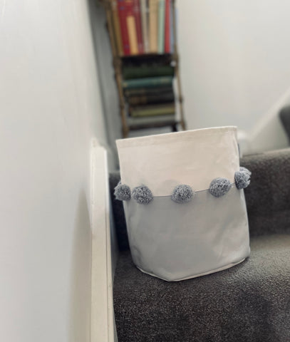 Toddlekind Petit panier de rangement en coton biologique Stairs Clutter