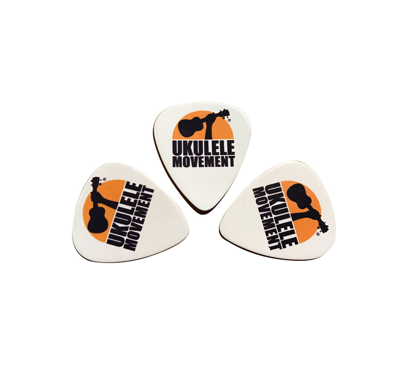 Um Plastic Picks Pack Of 3 Ukulele Movement