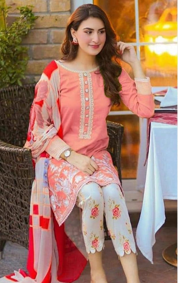 linen dresses pakistani 2018