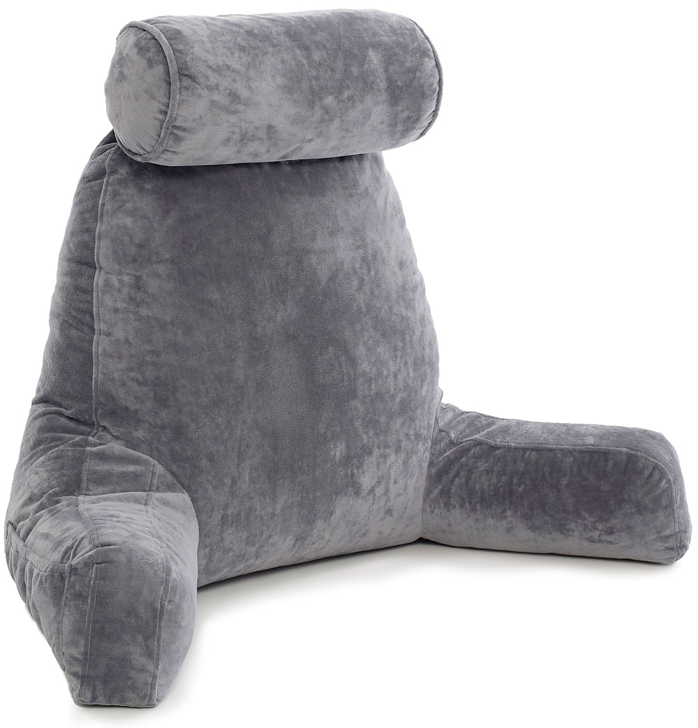 black neck roll pillow