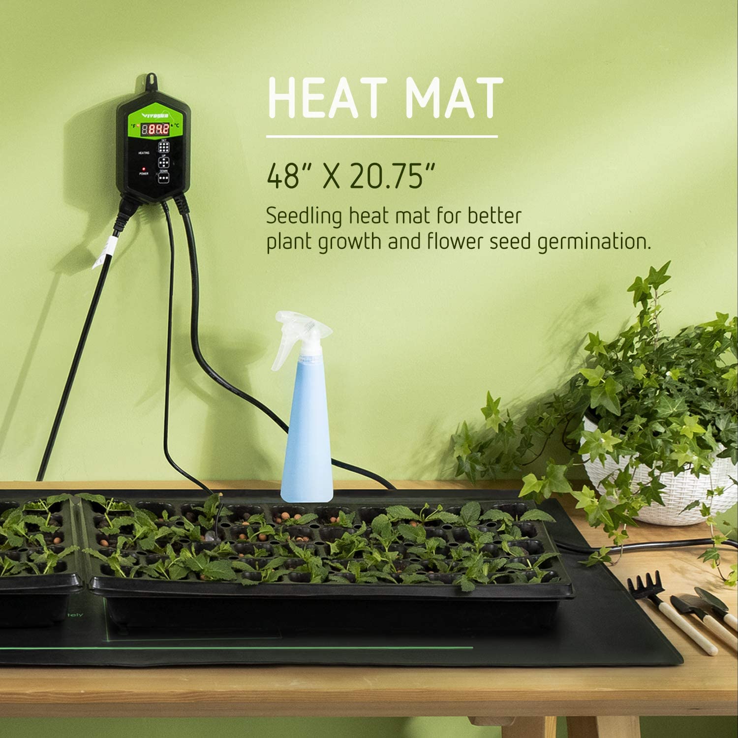 vivosun heat mat thermostat