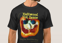 Hattwood Pepperface Tee Shirt Black