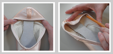 Pointe & Ballet Shoe Ribbon & Elastic Sewing Service