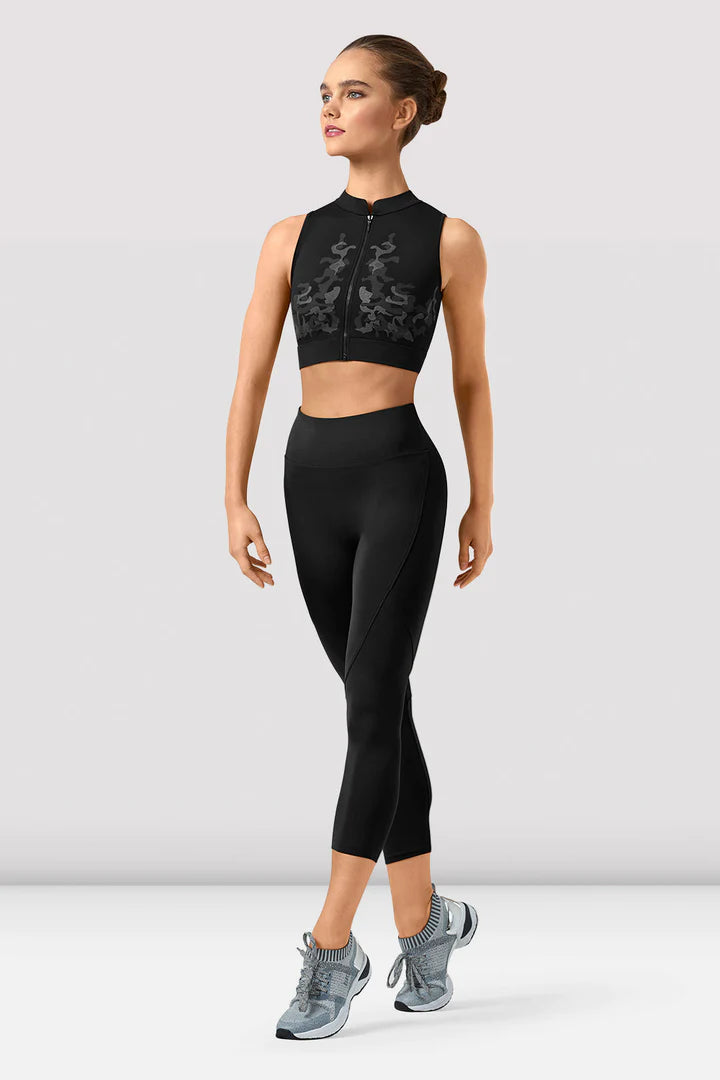 Bloch FP5248 Renata Mesh Panelled Capri Leggings – The Shoe Room